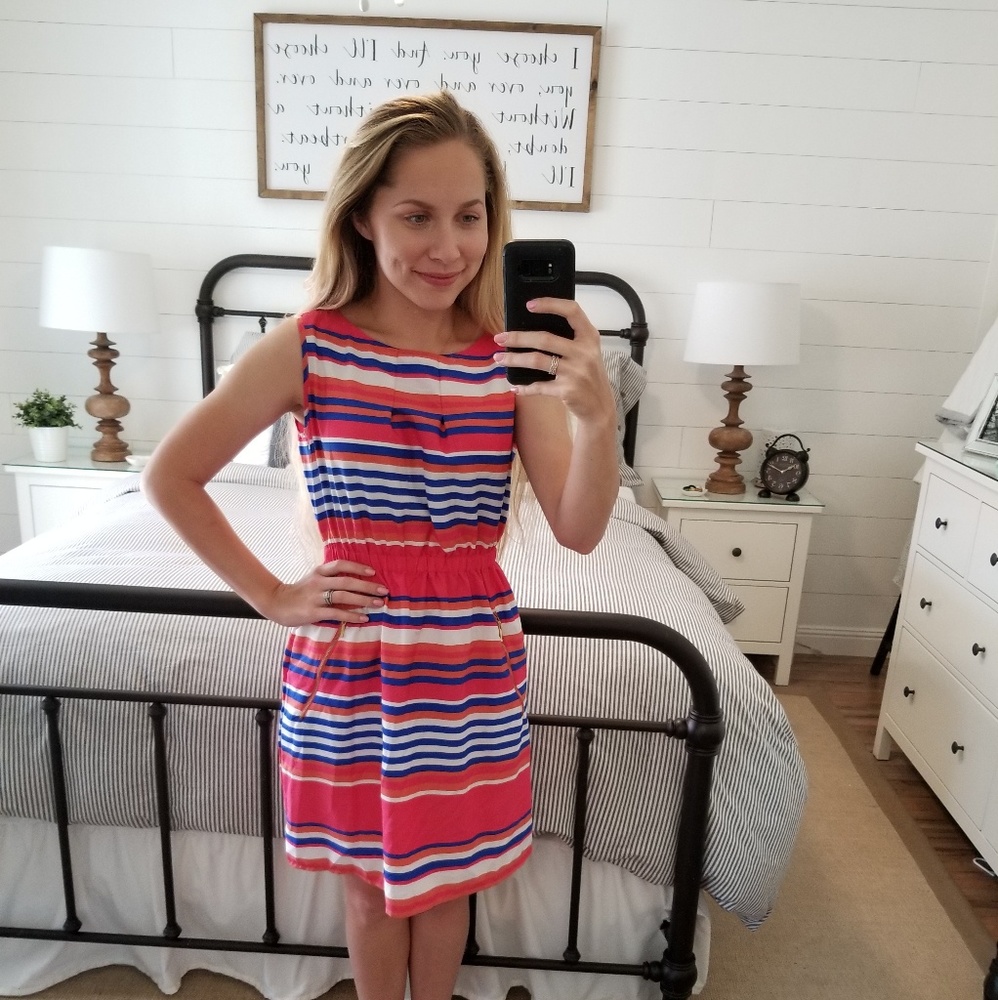 NWT Speed Control Striped Dress